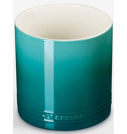 Le Creuset Stoneware Utensil Crock Riviera Blue, 2.75qt cir