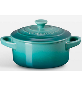 Le Creuset Stoneware Mini Cocotte, 8oz, Riviera Blue*