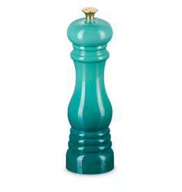 Le Creuset Pepper Mill Riviera Blue, Acrylic 8" cirr