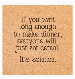 Ellembee Cork Coaster, Eat Cereal