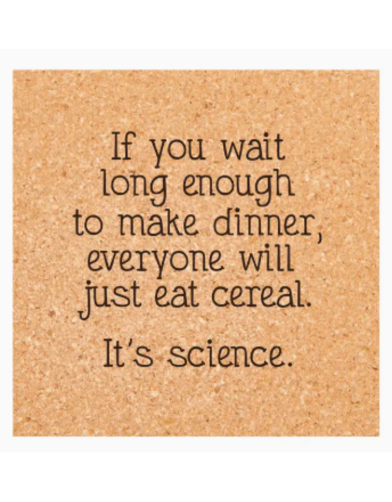 Ellembee Cork Coaster, Eat Cereal