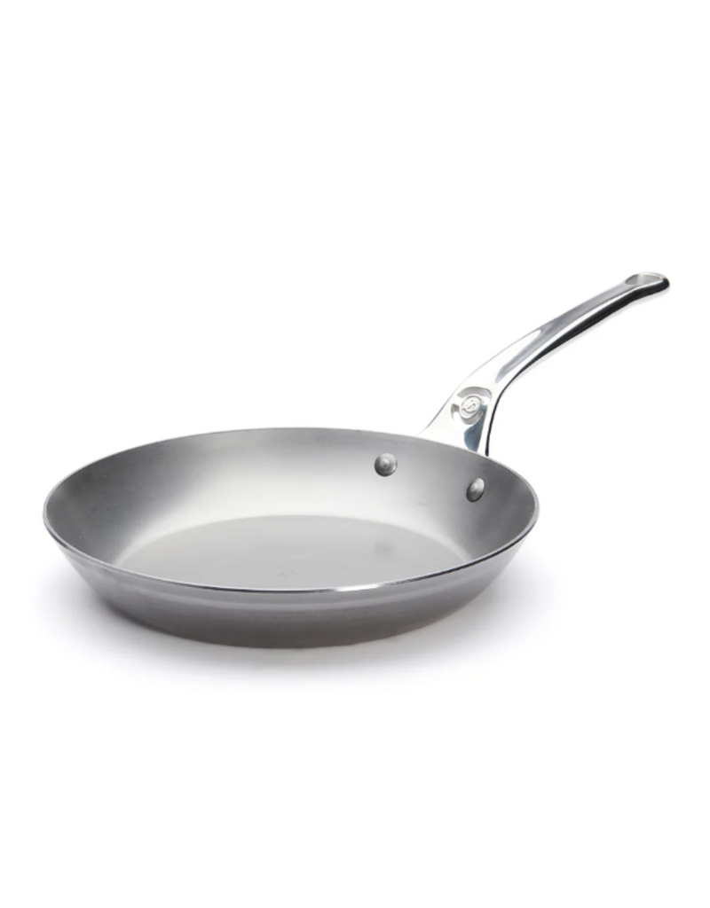 De Buyer Mineral B PRO Carbon Steel Frypan, 9.5" OVEN SAFE (7" cooking surface) cir