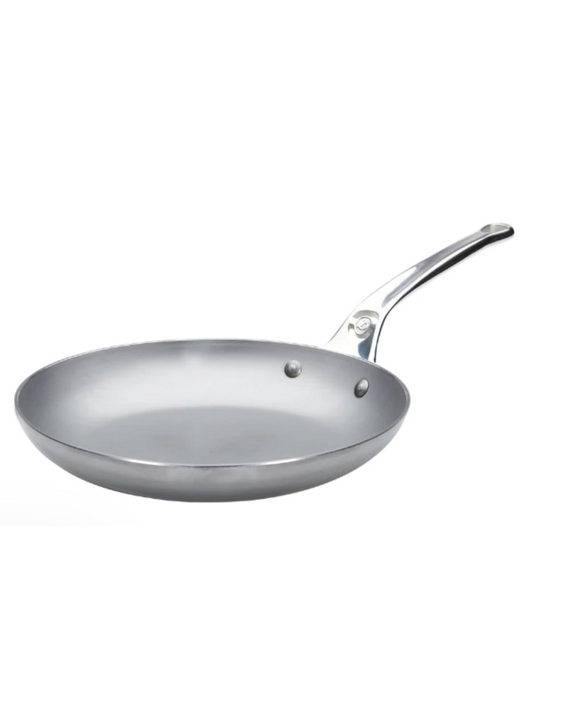 De Buyer Mineral B PRO Carbon Steel OMELETTE Pan, 9.5" OVEN SAFE cir