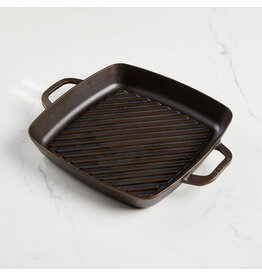 Smithey Ironware 12” Cast Iron Square Grill Pan-made in SC