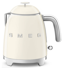 SMEG Retro Style Mini Electric Hot Water Kettle, cream, 3.3 cups*