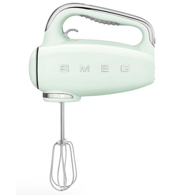 SMEG 9-Speed Retro Style Electric Hand Mixer, pastel green