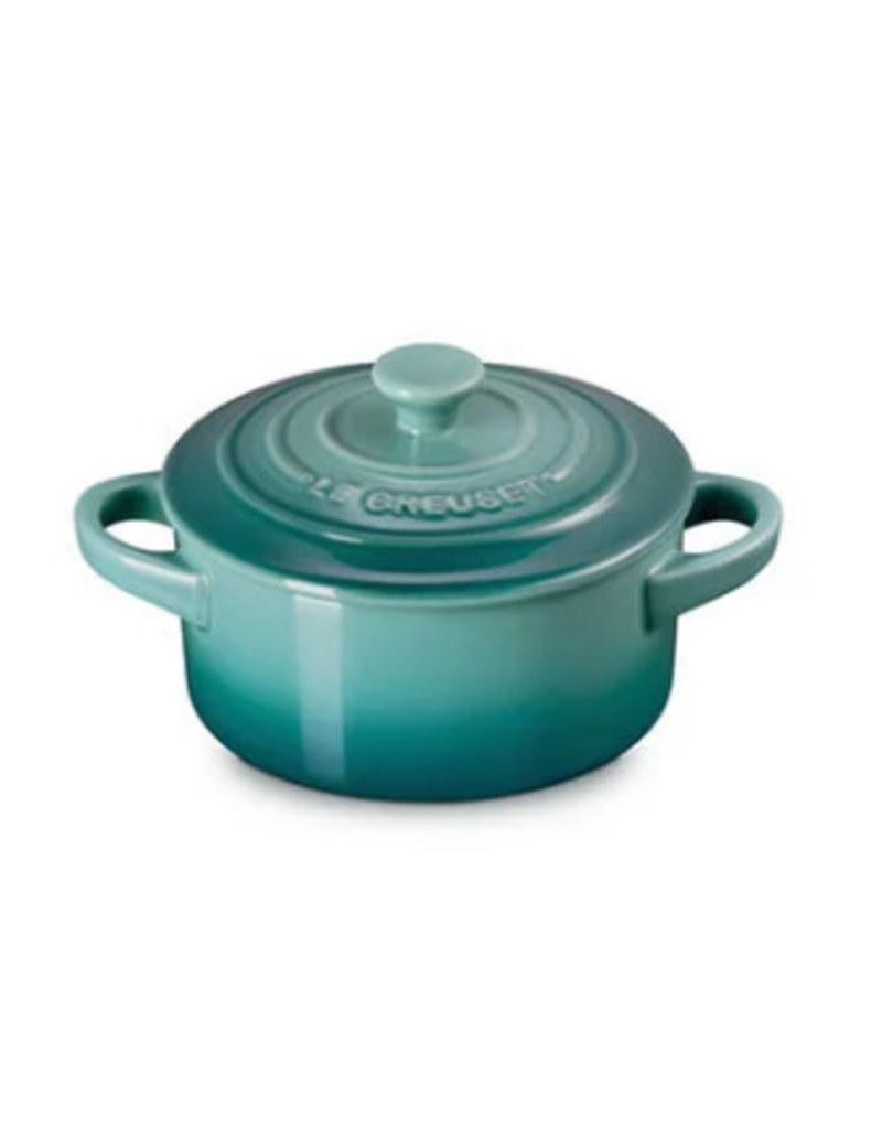 Le Creuset Stoneware Mini Cocotte, 8oz, Riviera Blue*
