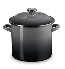 Le Creuset Stockpot Oyster Gray, 8 Qt DISC