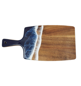 Toadfish Coastal Wood/Resin Cheese Board