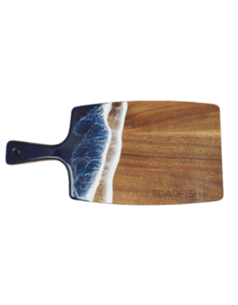 Toadfish Coastal Wood/Resin Cheese Board