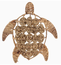 Boston International Sea Turtle Decor-jute, hyacinth, 12"
