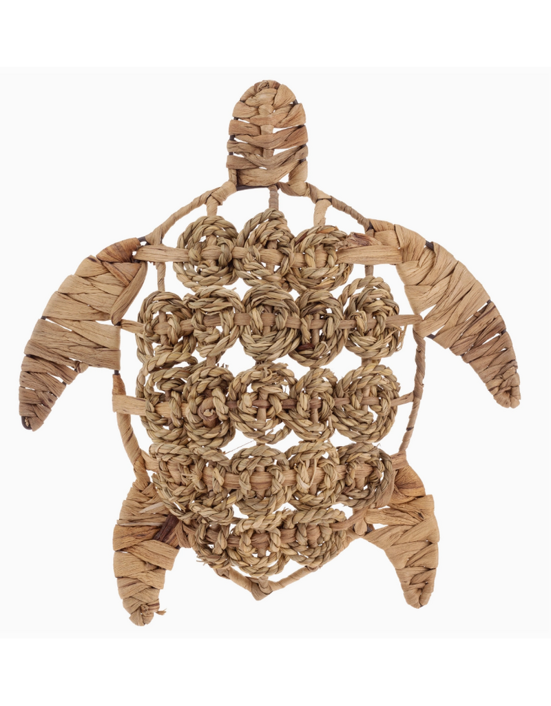 Boston International Sea Turtle Decor-jute, hyacinth, 12"