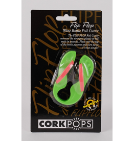Cork Pops Foil Cutter, Flip Flops