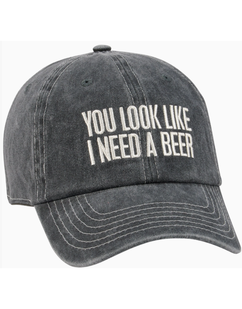 Primitives by Kathy Baseball Cap, Need a Beer