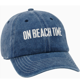 Primitives by Kathy Baseball Cap, On Beach Time