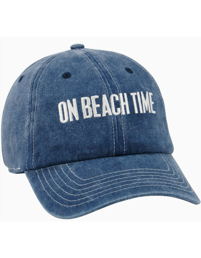 Primitives by Kathy Baseball Cap, On Beach Time