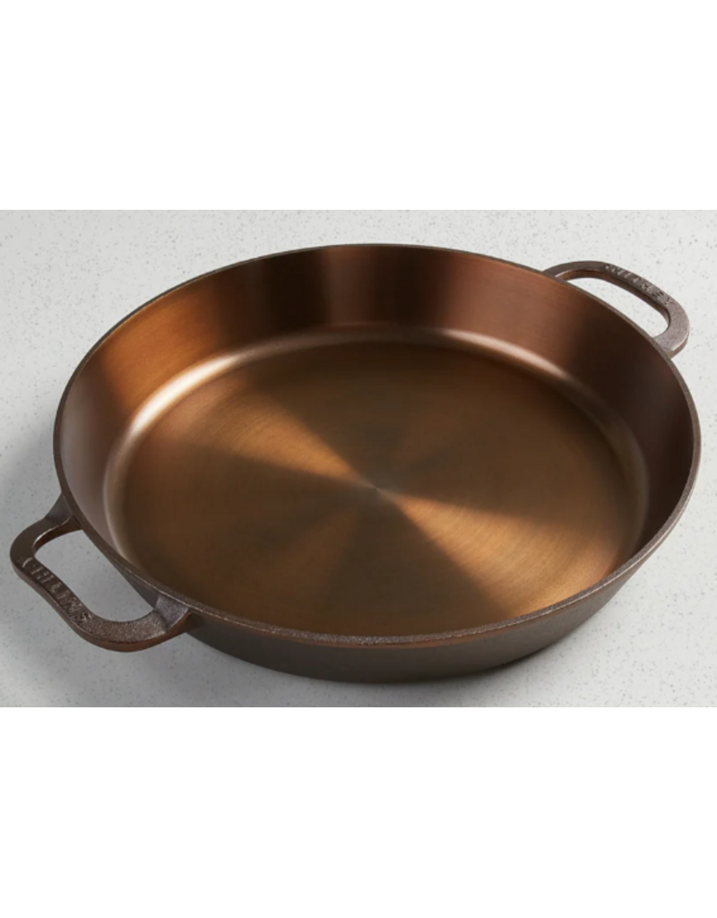 Smithey Ironware No. 14" Cast Iron 2-Handle Skillet