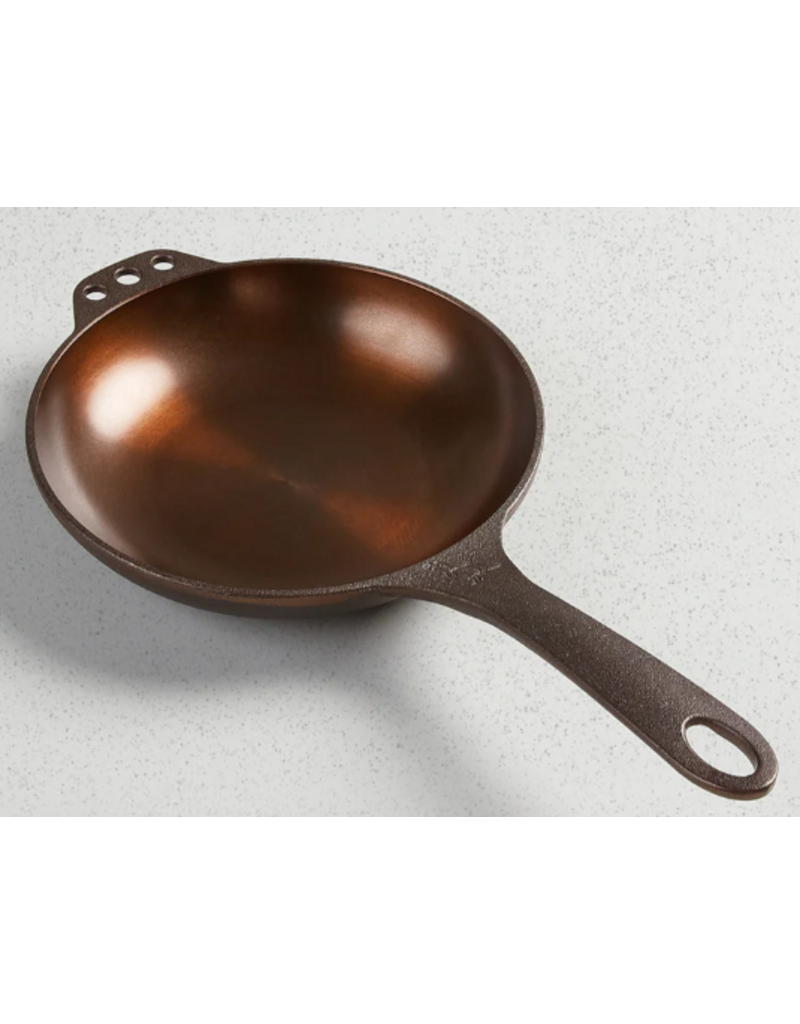 Smithey Ironware No. 8" Cast Iron CHEF Skillet-made in SC ciw