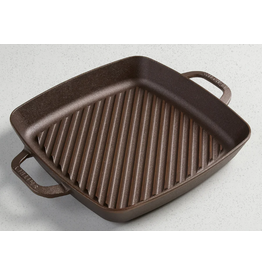 Smithey Ironware No. 12” Cast Iron SQUARE Grill Pan-made in SC
