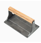 Foxrun 6.75" rectangular GRILL BACON PRESS, CAST IRON fox