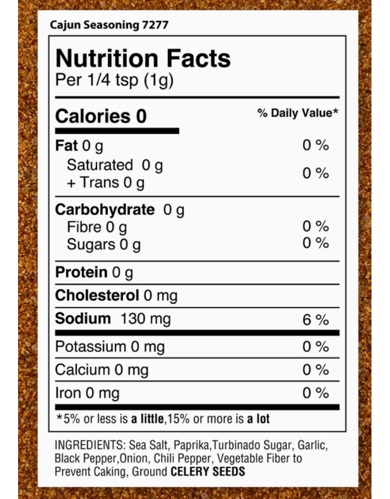 Spice Lab Cajun Seasoning, 4.8oz shaker
