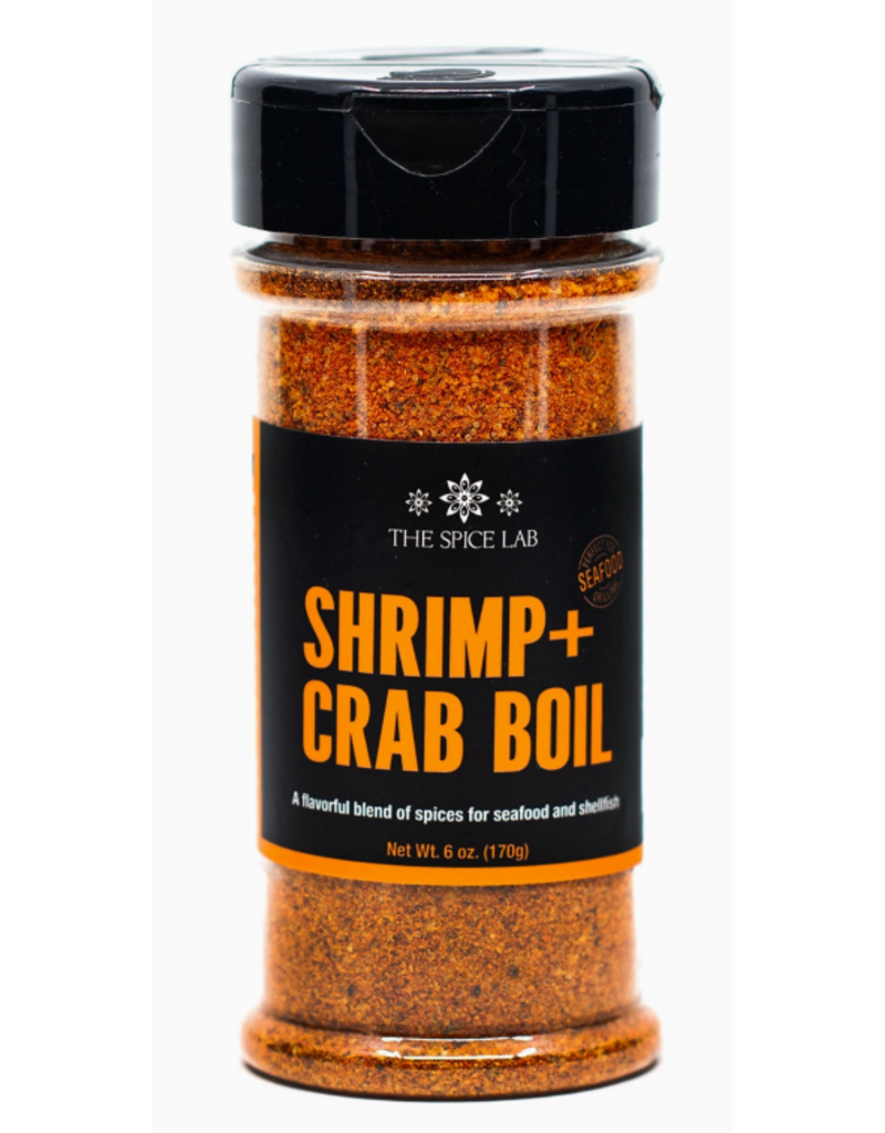 Spice Lab Shrimp + Crab Boil Seasoning, 6oz shaker