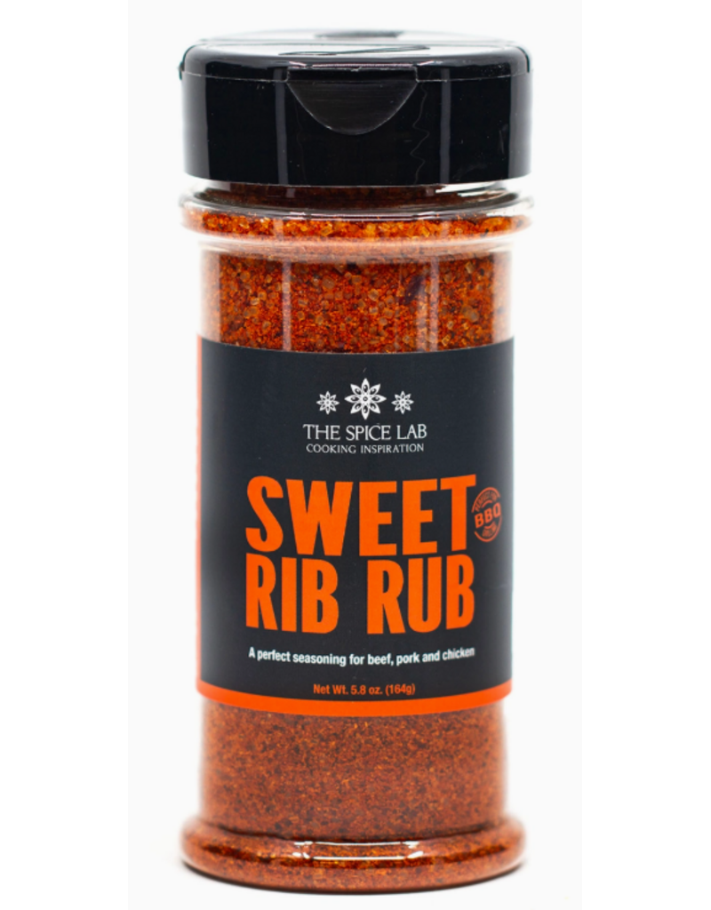 Spice Lab Sweet BBQ + Rib Rub, 5.8oz shaker
