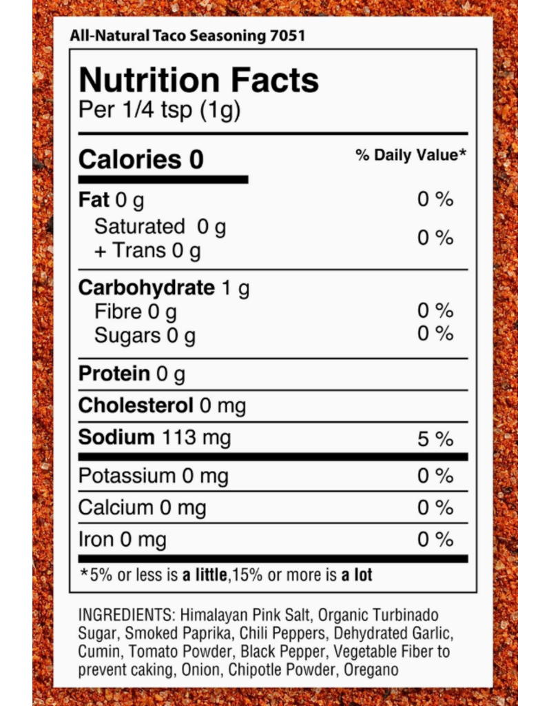 Spice Lab Tex Mex Taco Seasoning, 5oz shaker