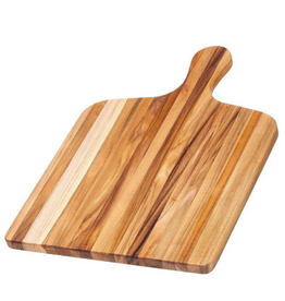 TeakHaus MARINE PADDLE CUTTING & SERVING BOARD, Teakwood, 20x14