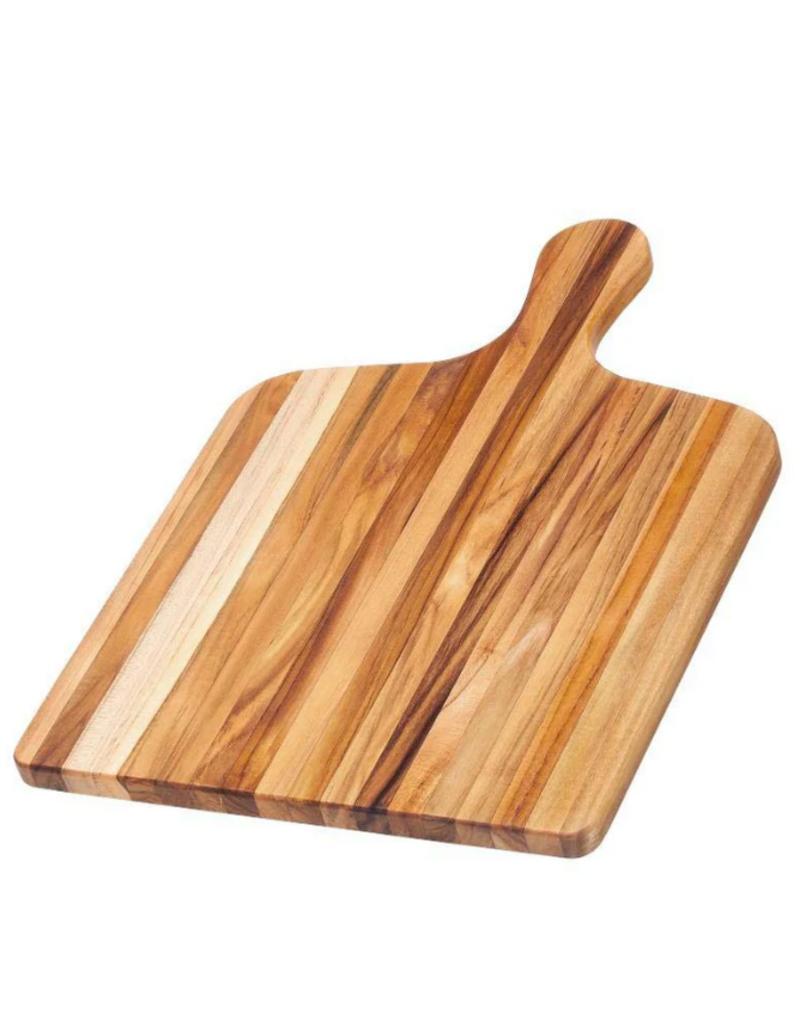 TeakHaus MARINE PADDLE CUTTING & SERVING BOARD, Teakwood, 20x14