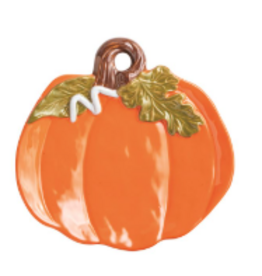 Mudpie Fall Pumpkin Platter, 11x10