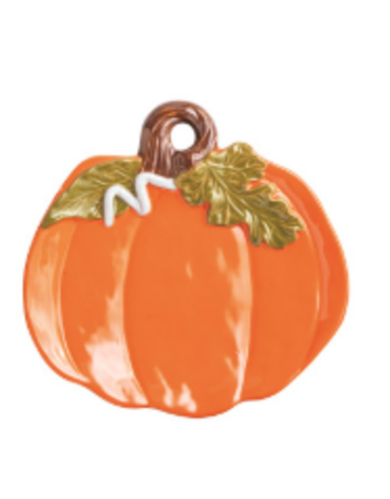 Mudpie Fall Pumpkin Platter, 11x10