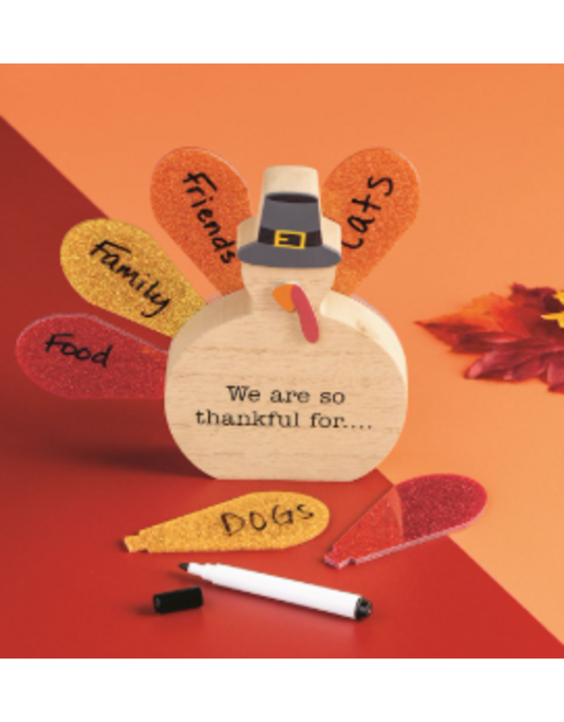 Mudpie Fall Tail Of Gratitude Turkey Set