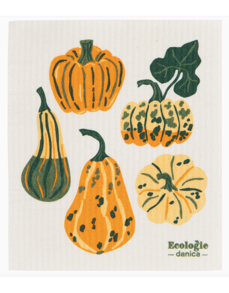 Now Designs Fall Swedish Dish Cloth Harvest Gourds now