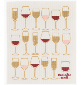 Now Designs Swedish Dish Cloth Sommelier Wine