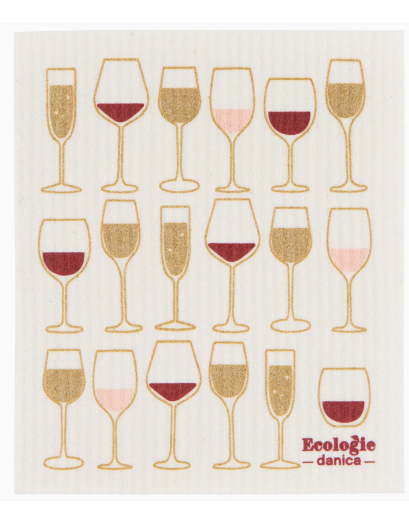 Now Designs Swedish Dish Cloth Sommelier Wine
