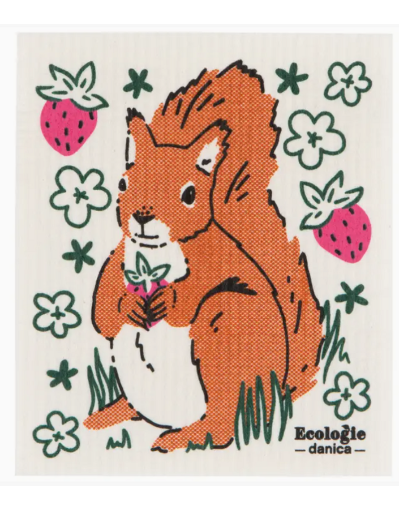 Now Designs Swedish Dish Cloth Mr Squirrel