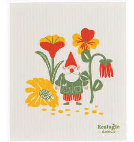 Now Designs Swedish Dish Cloth Gnome in Garden