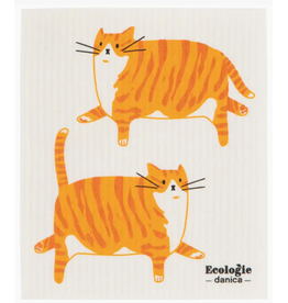 Now Designs Swedish Dish Cloth Ginger Cat