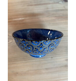 BIA Cordon Bleu Arabella Stamp Bowl, 4.75" DARK BLUE disc