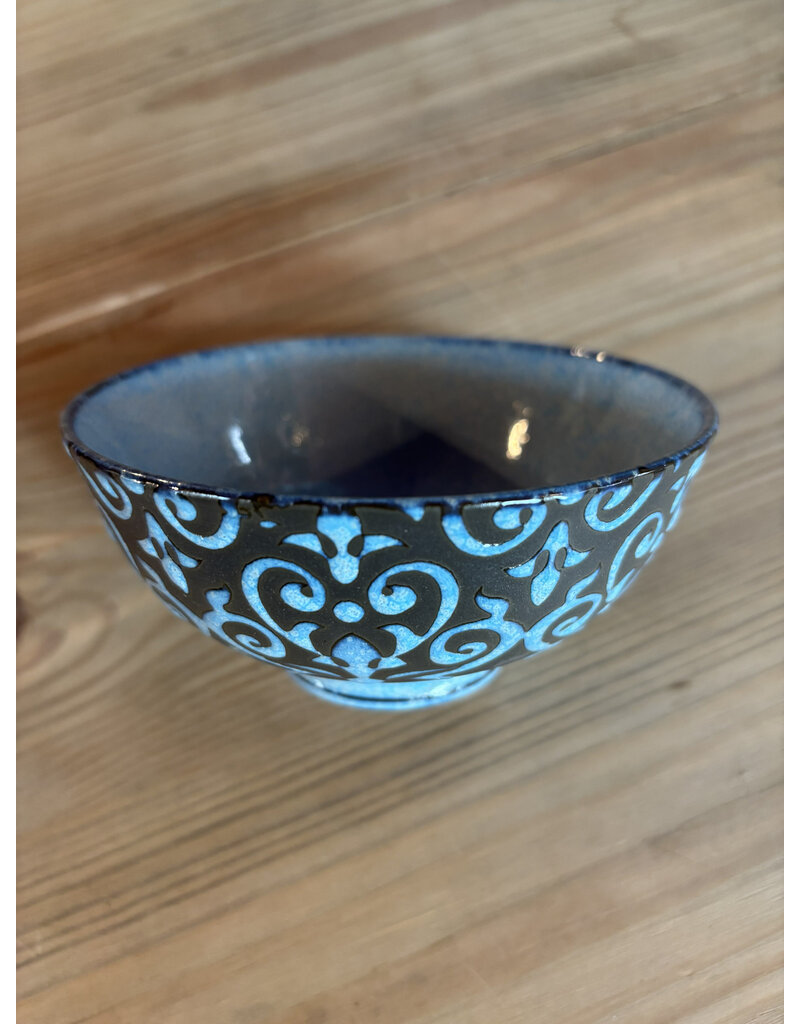 BIA Cordon Bleu Arabella Stamp Bowl, 4.75"  LIGHT BLUE disc