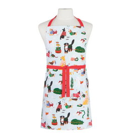 Now Designs Holiday Apron, Holiday Hounds Dogs