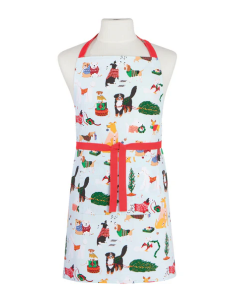 Now Designs Holiday Apron, Holiday Hounds Dogs