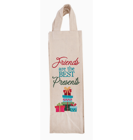 C and F Home Holiday Wine Bag, Friends Presents