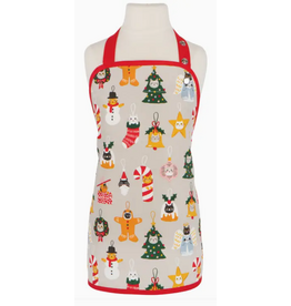 Now Designs Holiday Apron, Bauble Cats CHILD