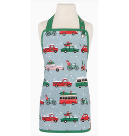Now Designs Holiday Apron, Holiday Traffic CHILD
