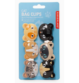 Cat Bag Clips, Set of 6