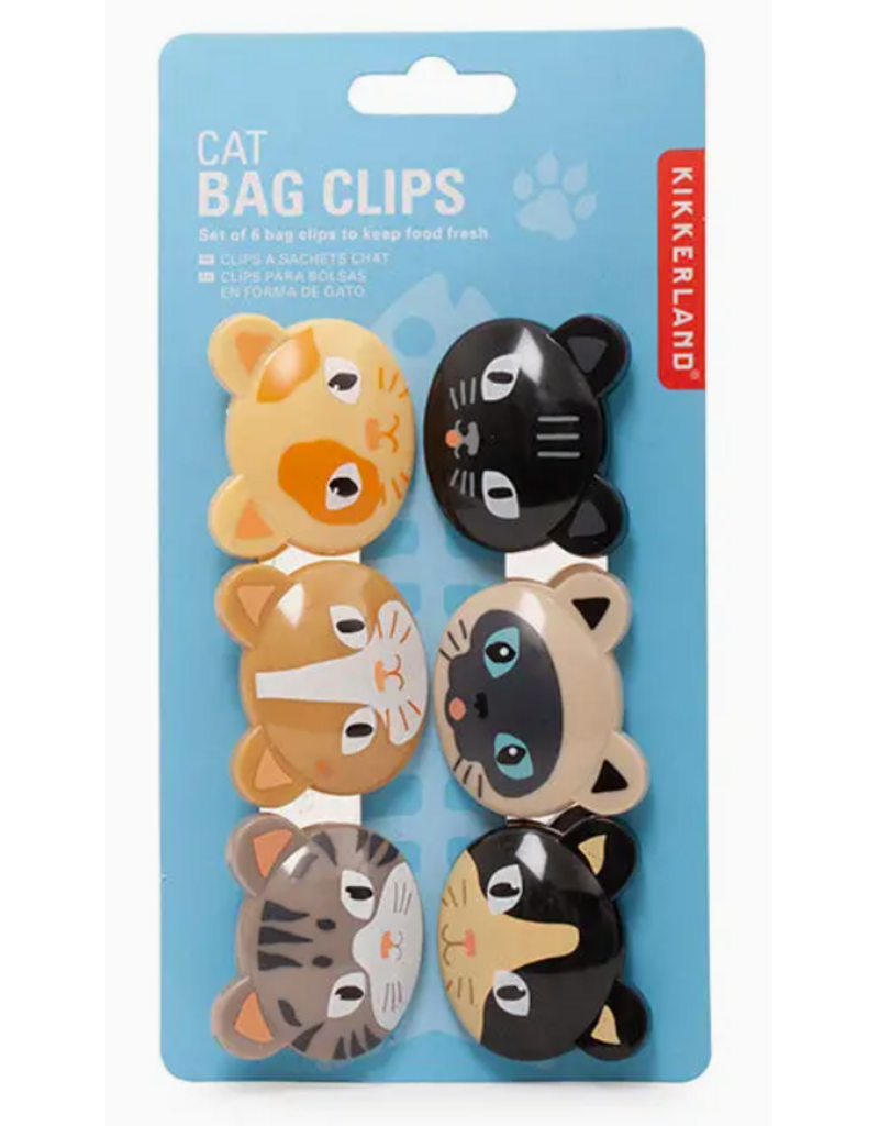 Cat Bag Clips, Set of 6