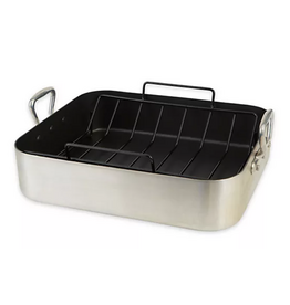 RSVP rsvp Nonstick Roasting Pan & Rack, 17"