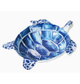 Supreme Housewares Melamine Sea Turtle BOWL, Indigo Blue 10"